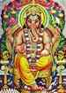 2061S<br><br> Ganesh Blessing Poster on Cardboard - 15"x20"