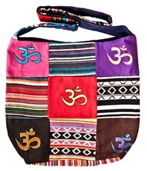 Wholesale Om Symbol Cotton Shoulder Bag
