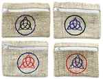 Wholesale Triquetra Hemp Coins Bag