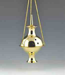 Wholesale Brass Hanging Censer Burner - 4.5" Height