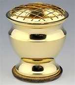 Wholesale Brass Screen Charcoal Burner - 4" Height