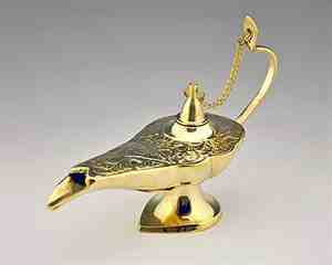 Wholesale Brass Aladdin Lamp - 5" Length