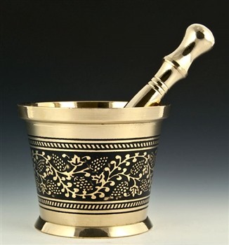 Wholesale Brass Mortar & Pestle