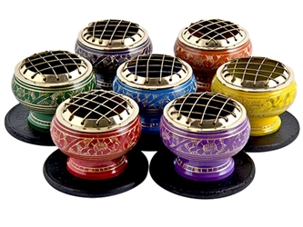 Wholesale Brass Screen charcoal Burner