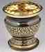 Wholesale Carved Brass Screen Charcoal Burner without Coaster
