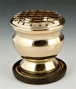 Wholesale Brass Screen Charcoal Burner - 4" Height