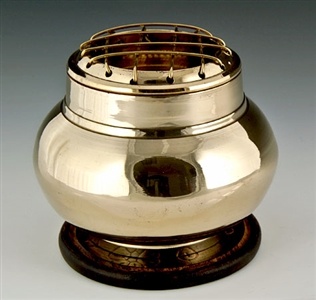 Wholesale Brass Screen Charcoal Burner - 4" Height