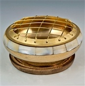 Wholesale Brass Screen charcoal Burner - 3" Diameter