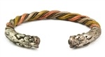 Wholesale Twin Dragon Tibetan Bracelet