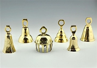 3" Assorted Brass Bells