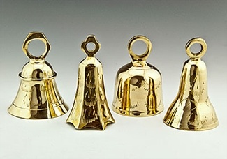 4" Assorted Brass Bells