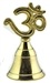 Wholesale Om Symbol Brass Altar Bell