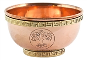 Tree of Life Copper Offering Bowl