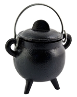 <!CAL11>CAL11<br><br>Cast Iron Cauldron with Lid