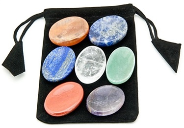 Wholesale Seven Chakra Worry Stone