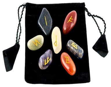 Wholesale Seven Chakra Tumbled Rune