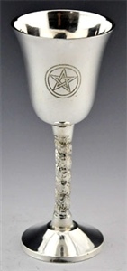 Wholesale Pentacle Silver Plated Chalice