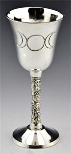 Wholesale Triple Moon Silver Plated Chalice