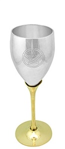 Wholesale Pentacle Silver Plated Chalice