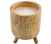 Wholesale Wooden Candle Pot with Wax