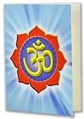 Om Symbol Greeting Card