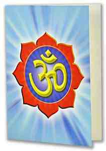 Om Symbol Greeting Card