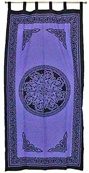 Wholesale Curtain - Purple Celetic Knot Mandala Curtain