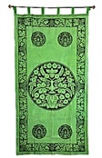 Wholesale Green Man Curtain