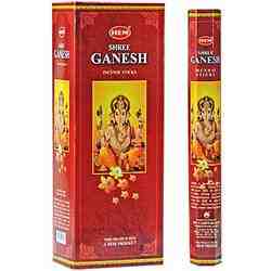Wholesale Hem Ganesh Incense - 20 Sticks Hex Pack