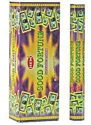 Wholesale Hem Good Fortune Incense - 20 Sticks Hex Pack