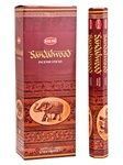 Wholesale Hem Sandalwood Incense - 20 Sticks Hex Pack