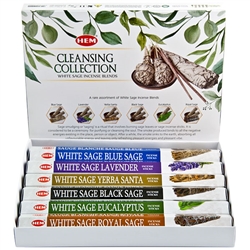 Wholesale Hem White Sage Cleansing Collection Gift Box