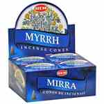 Wholesale Cone Incense - Hem Myrrh Cones Incense