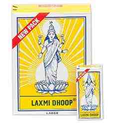 IND03<br><br> Laxmi Dhoop 8 Sticks Per Pack - 3"L (12 Per Box)