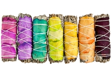 Wholesale Chakra White Sage Smudge Sticks Set