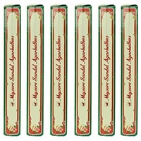 Wholesale Mysore Sandal Incense - 20 Sticks Hex Pack