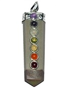 Wholesale Lingam Stone 7 Chakra Pendant