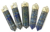 Wholesale Lapis Lazuli Pencil Point Pendant