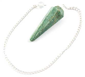 Wholesale Green Aventurine Faceted Pendulum