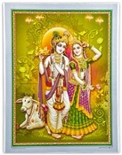 Wholesale Radha and Krishna Art Poster