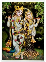 Wholesale Radha and Krishna Art Poster