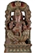 Wooden Ganesh Statue