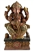 Wooden Lord Ganesh Statue