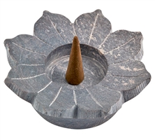 Stone Carved Lotus Burner