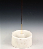 White Marble Incense Stick Burner