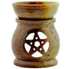 Wholesale SoapStone Pentacle Aroma Lamp