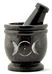 Stone Carved Mortar and Pestle