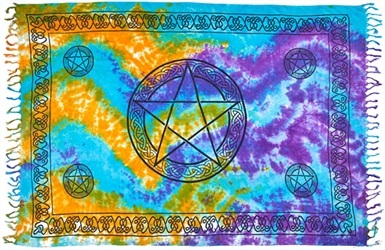 Wholesale Pentacle Scarves/Altar Cloth