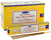 Wholesale Satya Yellow Flower Incense