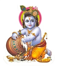 Wholesale Baby Krishna Stickers